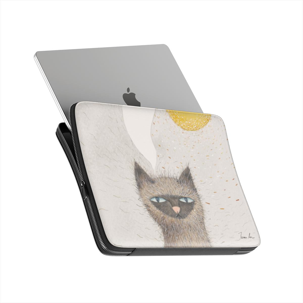 Blue Eyed Cat Laptop Sleeve – Sunny Daze