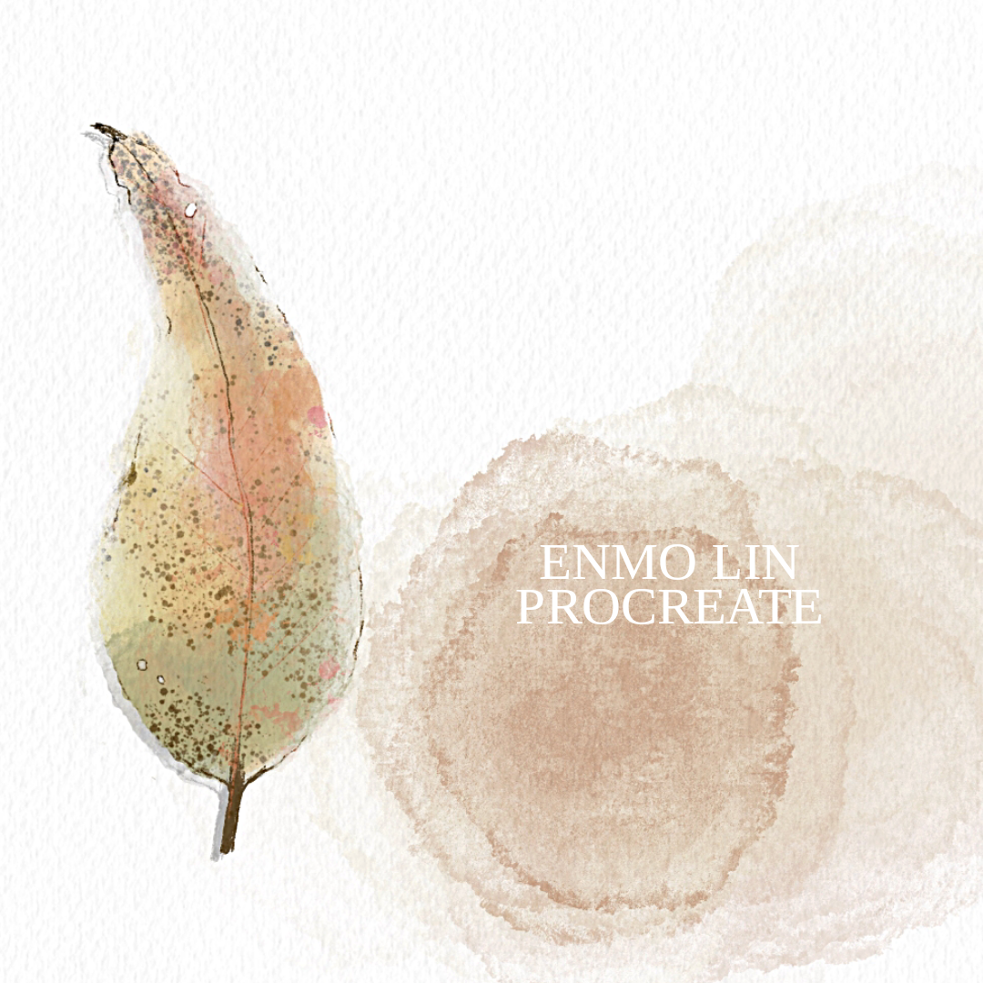 iPad Procreate Basic Course-Watercolor Plants-iPad基礎水彩筆刷植物畫