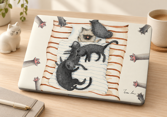 Sleeping Cats MacBook Case