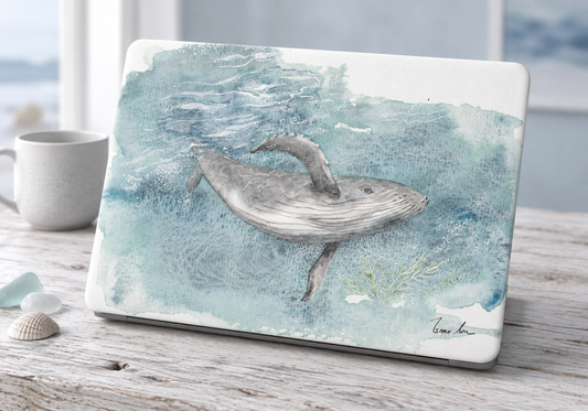 Humpback Whale MacBook Case