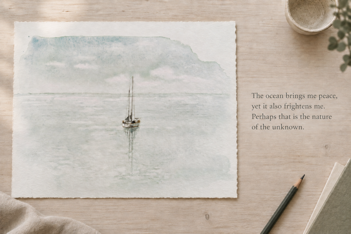 Lone Sailboat MacBook Case