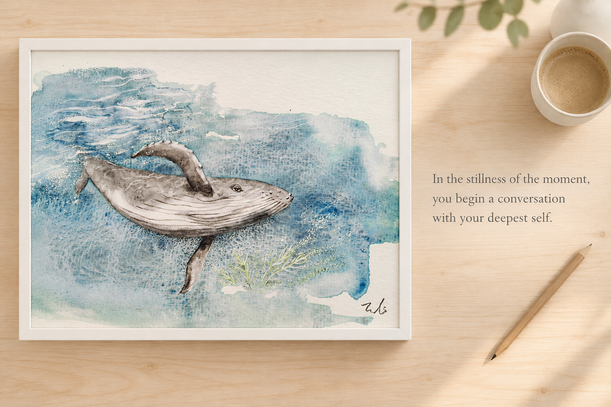 Humpback Whale MacBook Case