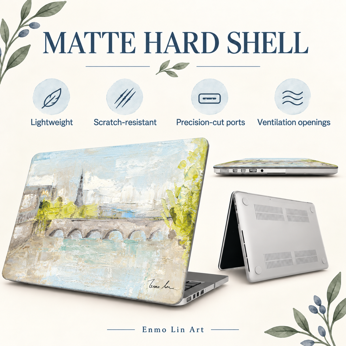 Coque MacBook Paysage Urbain de Paris