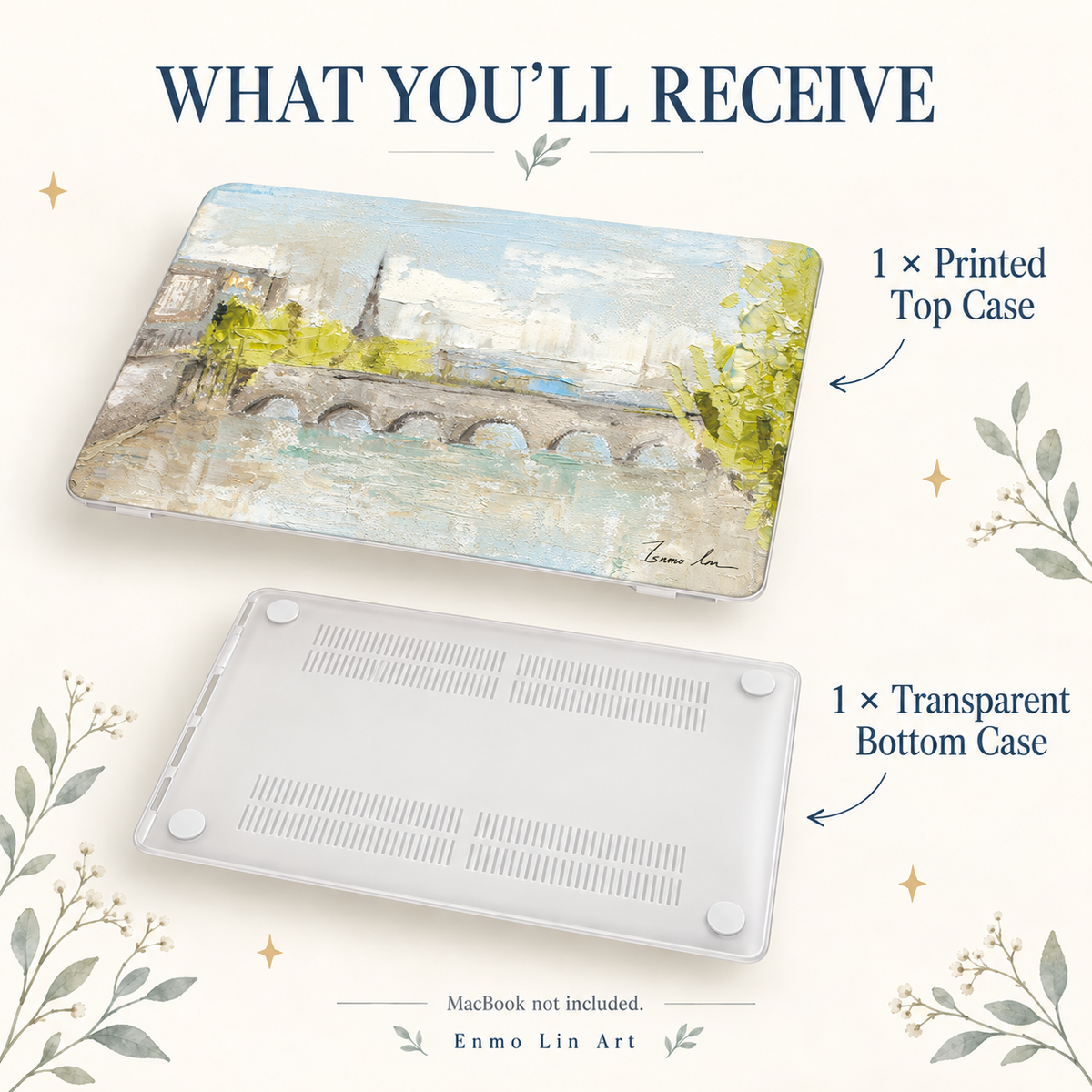 Coque MacBook Paysage Urbain de Paris