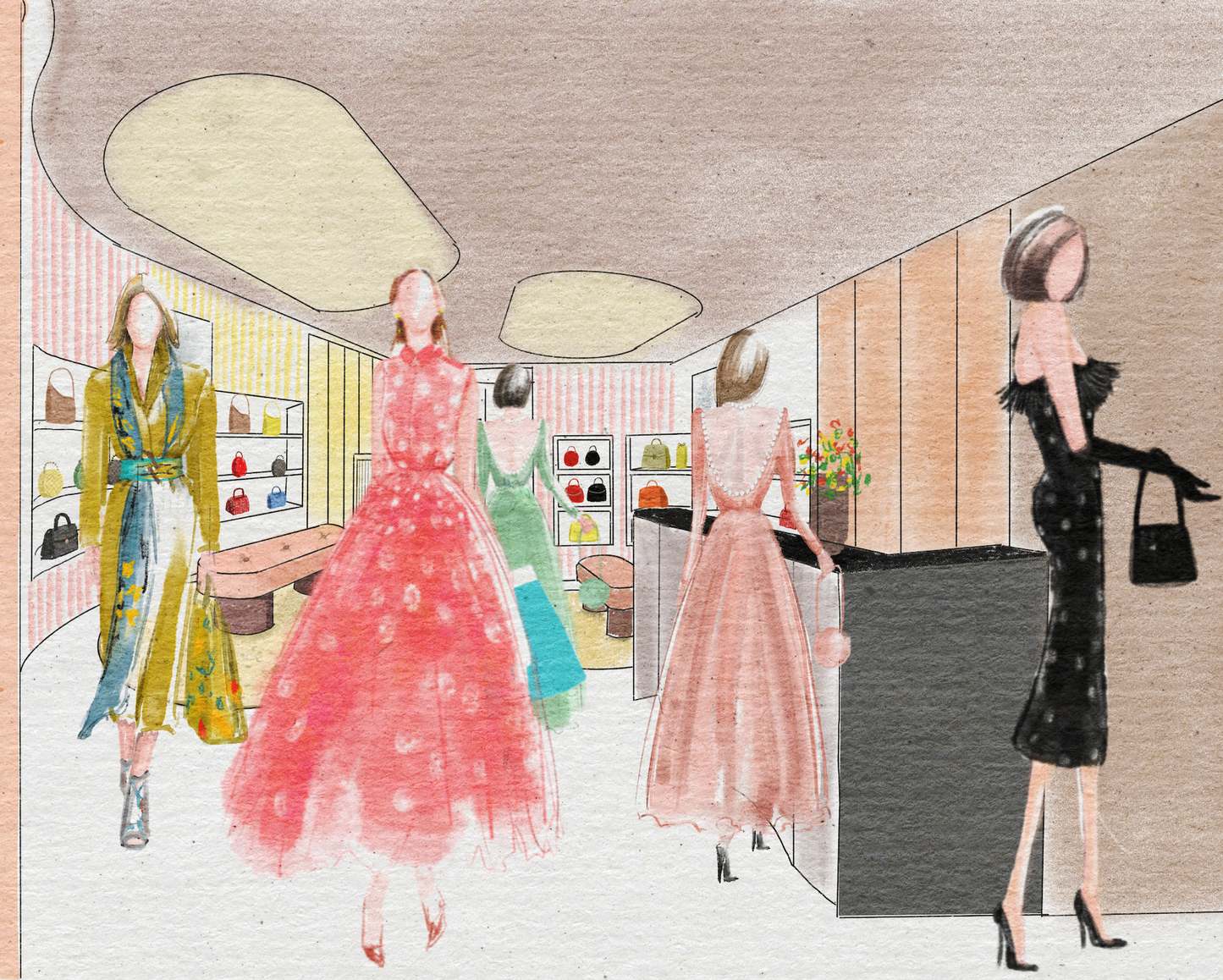 iPad procreate fashion illustration online class
