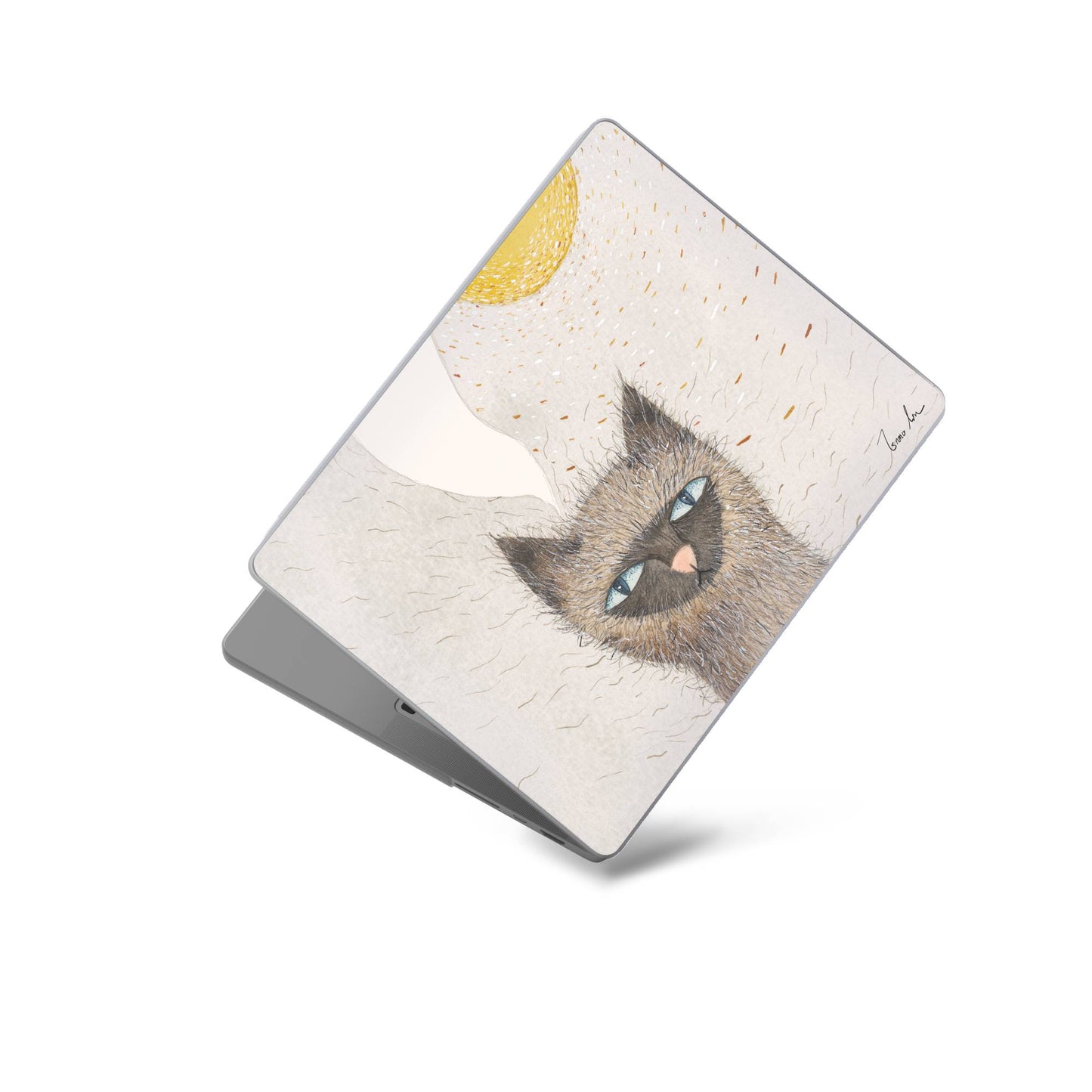 summer cat MacBook Case Sunny Daze
