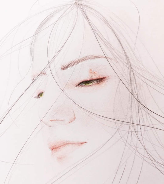 Portrait color pencil online course色鉛筆人像畫