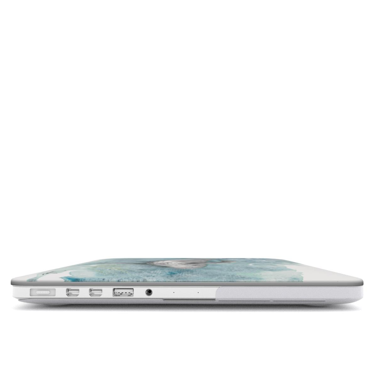 Humpback Whale MacBook Case Deep Blue Sea