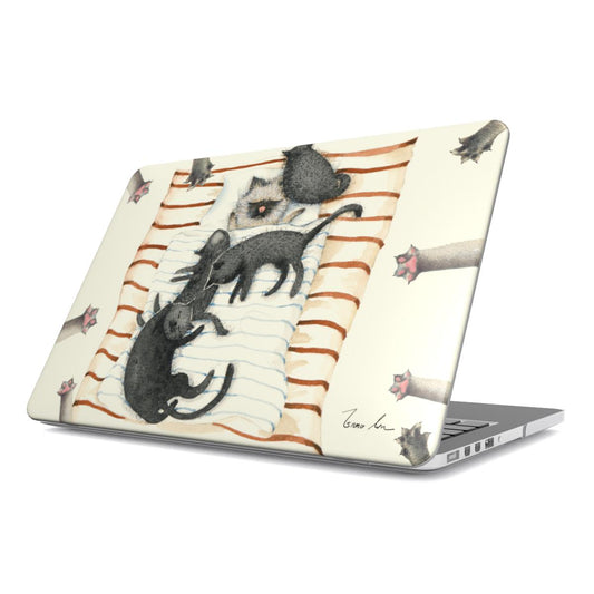 Sleeping Cats MacBook Case Peaceful Rest