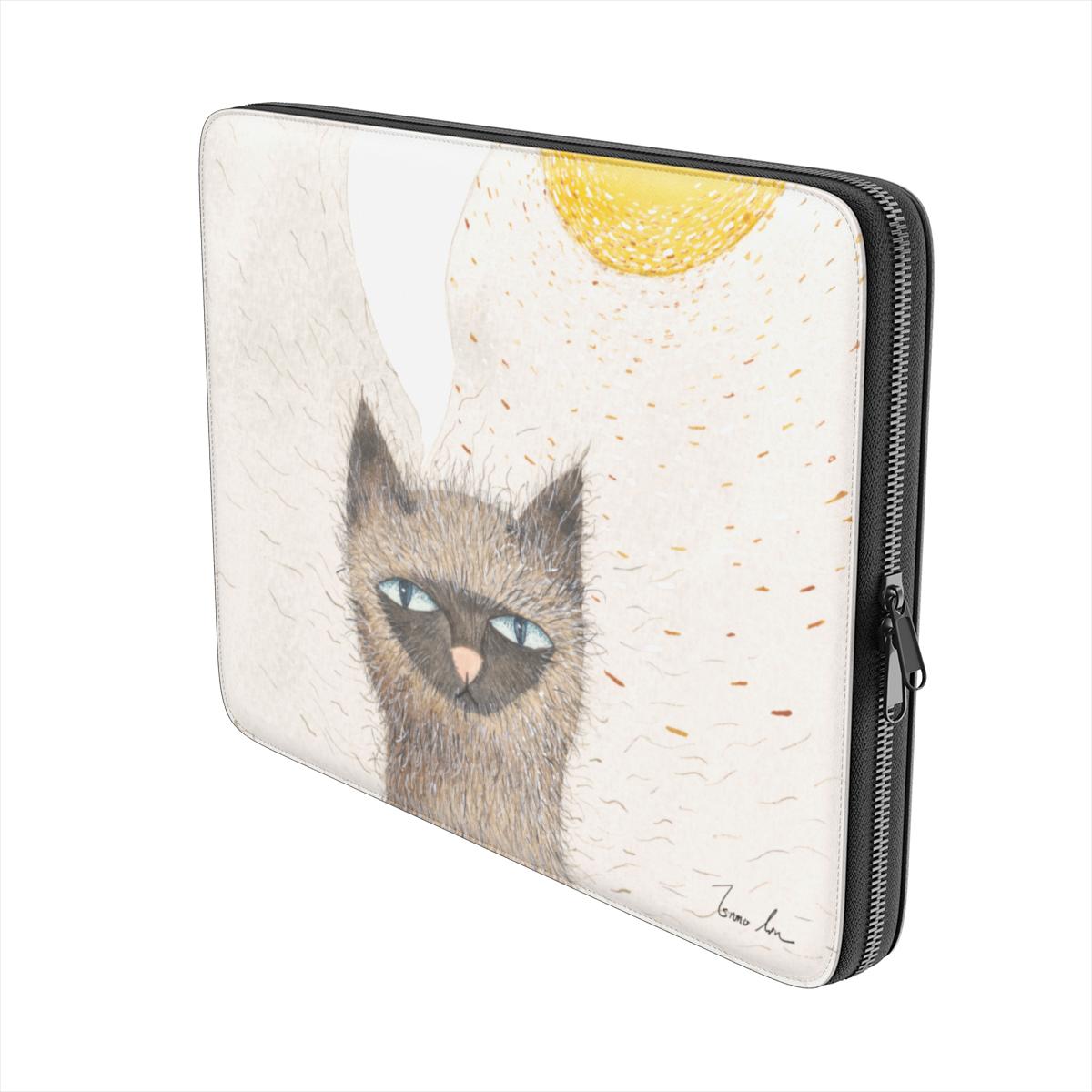 Blue Eyed Cat Laptop Sleeve – Sunny Daze