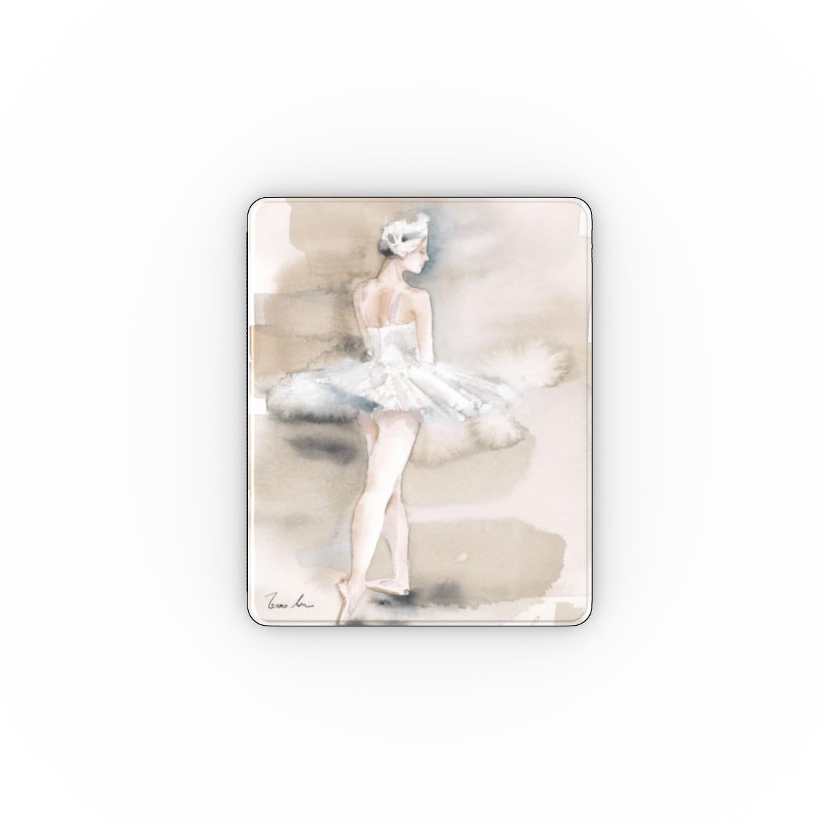 En Pointe – Ballet Watercolor Apple iPad Case