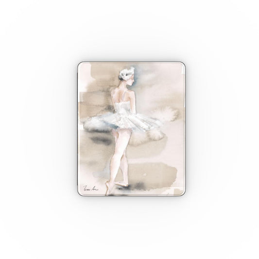 En Pointe – Ballet Watercolor Apple iPad Case
