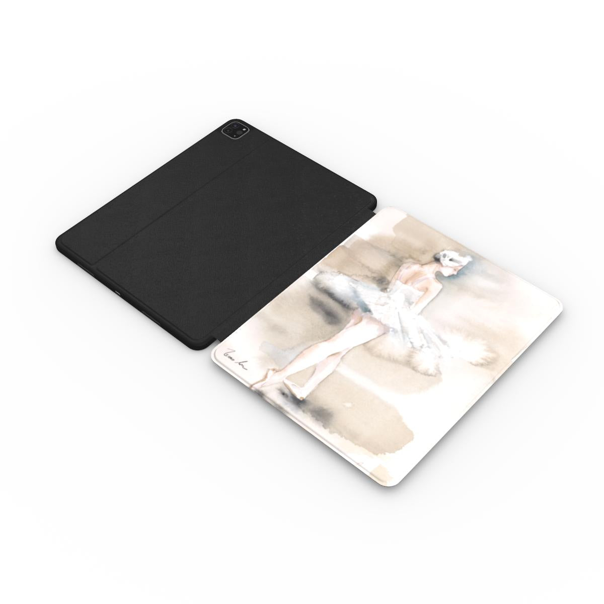 En Pointe – Ballet Watercolor Apple iPad Case