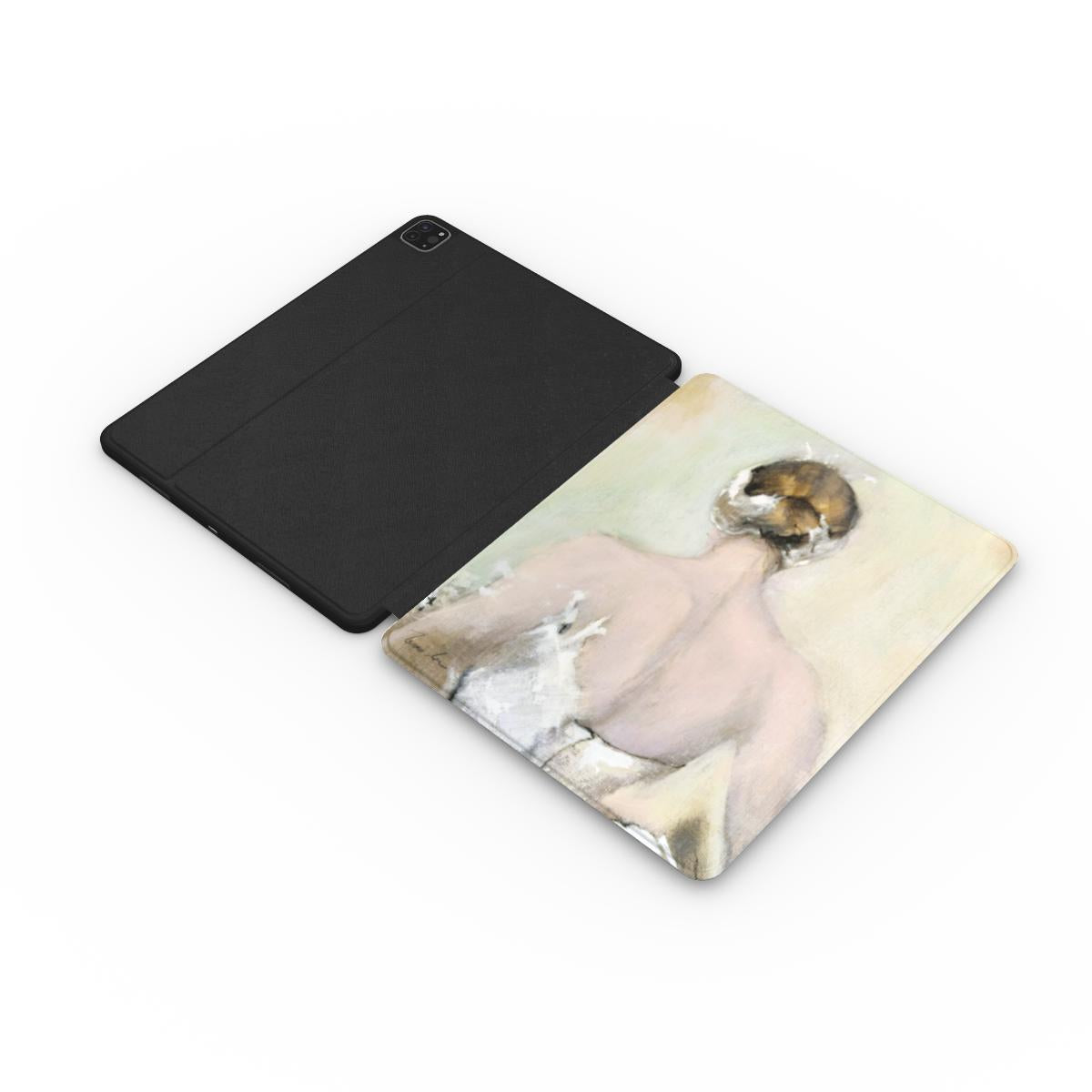The Dancer's Back – Ballet Oil Painting Apple iPad Case